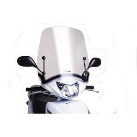 PUIG T.S Pare-brise clair 510x480mm pour Honda