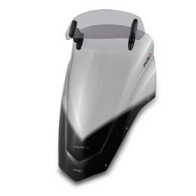 PUIG touring windshield with light smoke deflector for Yamaha Fazer S2 FZ6