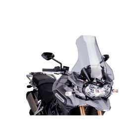PUIG Touring Light Smoke Windshield for Triumph Explorer/XC Tiger