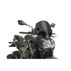 PUIG dark smoke trend windscreen 320x410mm for Kawasaki