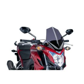 PUIG dark smoked naked sport windscreen for Honda CB