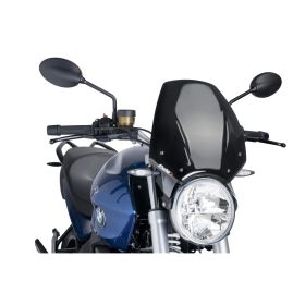 PUIG Naked Sport Pare-brise Noir ABE Approuvé pour BMW R R 1200