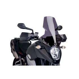 PUIG dunkelrauch Touring Windschild für KTM Supermoto T