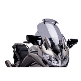 Cupolino PUIG touring con deflettore fumè chiaro per Yamaha