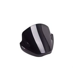 Cupolino PUIG trend nero 320x410mm omologato ABE per Yamaha