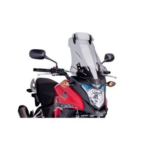 PUIG touring windscreen with light smoke deflector for Honda CB X