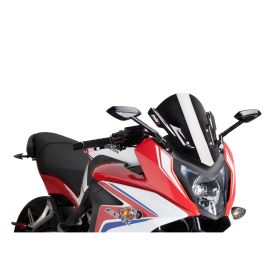Cupolino PUIG z-racing nero 355x310mm per Honda cbr f