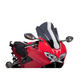 Pare-brise touring fumé foncé PUIG homologué ABE pour Honda VFR F