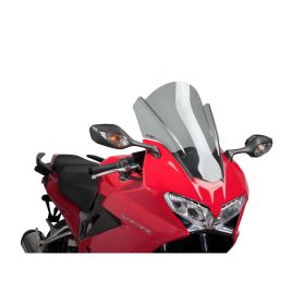 PUIG Touring-Rauch transparente Windschutzscheibe ABE genehmigt für Honda VFR F