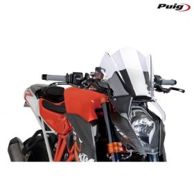 PUIG Naked Sport Transparent Windscreen for KTM R Super Duke