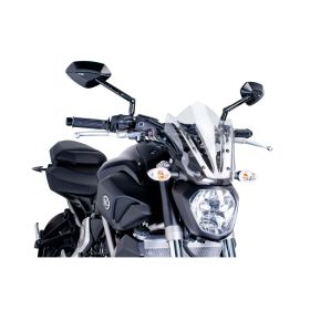 PUIG Transparent Naked Sport Windshield for Yamaha MT-07