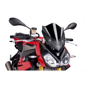 Cupolino PUIG naked sport nero omologato ABE per Bmw r s 1000