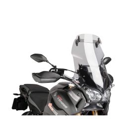 Cupolino PUIG touring con deflettore fumè chiaro per Yamaha