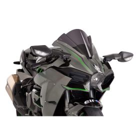 Pare-brise fumé noir PUIG z-racing pour Kawasaki H2 Ninja