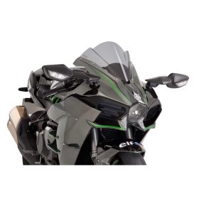 PUIG z-racing clear smoke windscreen for Kawasaki H2 Ninja