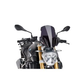 PUIG Carénage nu Sport Dark Smoke certifié ABE pour BMW R R 1200