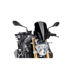 Pare-brise de sport nu noir PUIG homologué ABE pour BMW R R 1200