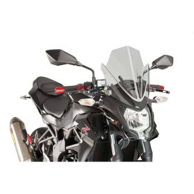 Pare-brise nu sport léger fumé PUIG pour Kawasaki SL Z250