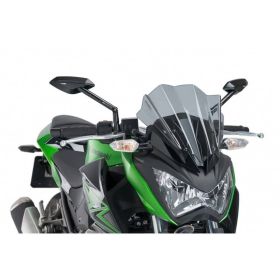 PUIG Klar Rauch Naked Sport Windschutzscheibe für Kawasaki Z300