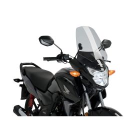 PUIG Light Smoke Naked Sport Windscreen for Honda F CB