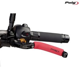 PUIG 7778R PROTEZIONE LEVA IN SPUGNA ROSSO