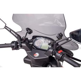 Cupolino PUIG city touring fumè chiaro omologato ABE per Aprilia sr r