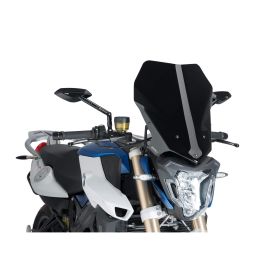 PUIG Naked Touring Windscreen Schwarz ABE genehmigt für BMW R F 800