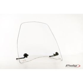 Carénage urbain transparent PUIG homologué ABE pour Suzuki