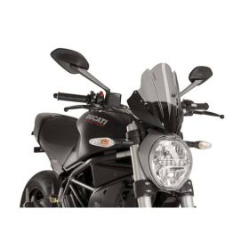 Cupolino PUIG sport fumè scuro 290x180mm per Ducati