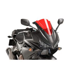 PUIG Z-Racing Pare-brise Rouge 330x275mm pour Honda CBR R