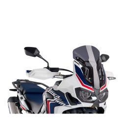 PUIG sport dark smoked windscreen 415x290mm for Honda