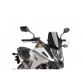 Cupolino PUIG sport nero 300x270mm per Honda nc x