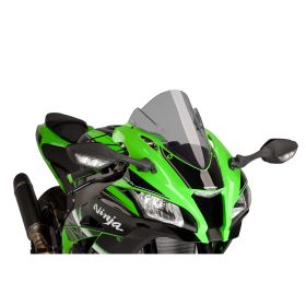 PUIG z-racing windshield light smoke ABE approved for Kawasaki