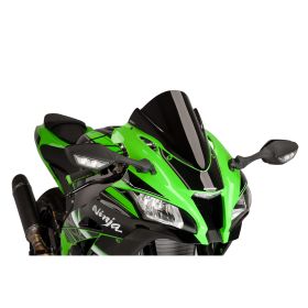 Pare-brise PUIG z-racing noir 350x300mm pour Kawasaki