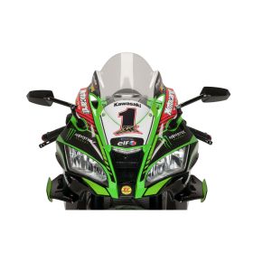 Cupolino PUIG z-racing trasparente omologato ABE per Kawasaki