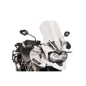 PUIG Transparent Touring Windshield for Triumph Tiger Explorer