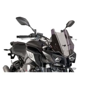 Cupolino PUIG touring fumè scuro 360x320mm per Yamaha