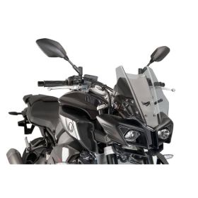 Pare-brise fumé clair PUIG touring 360x320mm pour Yamaha