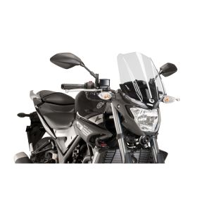 PUIG Naked Touring Windschild Klar für Yamaha MT-03