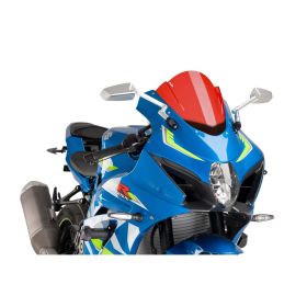 Carénage PUIG Z-Racing Rouge homologué ABE pour Suzuki GSX-R/R