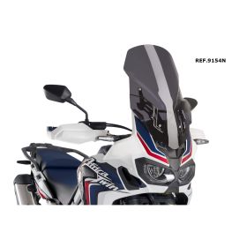 Staffe supporto cupolino PUIG nere per Honda africa twin