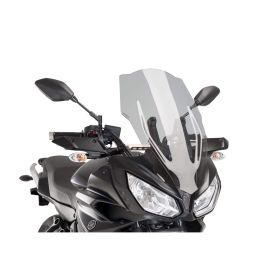 Pare-brise PUIG fumé léger 600x360mm pour Yamaha