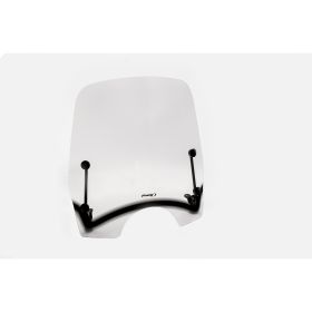 PUIG T.S Pare-brise transparent 510x480mm pour Honda