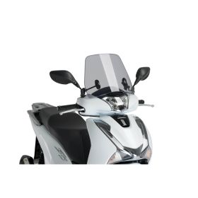 PUIG Traffic Clear Smoke Windscreen 310x370mm for Honda