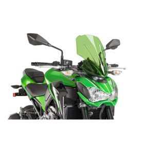PUIG Naked Touring Green Windshield for Kawasaki Z900