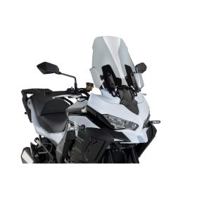 Pare-brise PUIG touring fumé léger homologué ABE pour Kawasaki