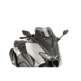 Pare-brise PUIG v-tech sport fumé clair homologué ABE pour Yamaha