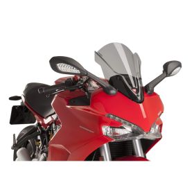 PUIG z-racing light smoke fairing ABE approved for Ducati