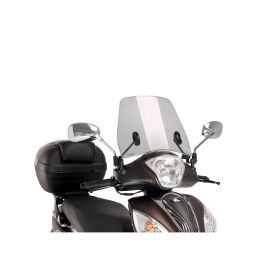 PUIG Traffic Pare-brise Fumé 310x370mm pour Kymco