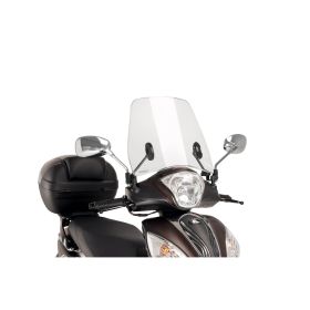 PUIG Urban Transparente Windschutzscheibe 405x390mm für Kymco